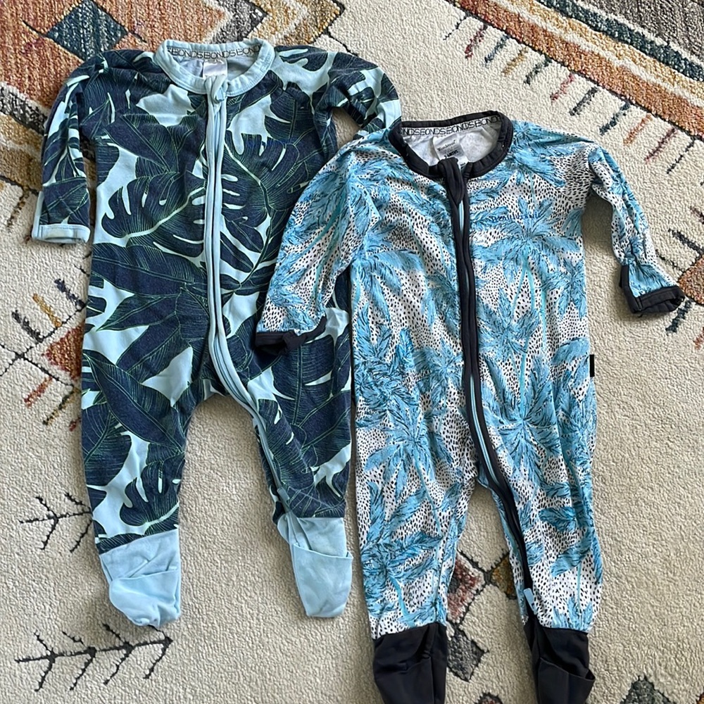 Bonds wondersuit bundle 3-6mo
